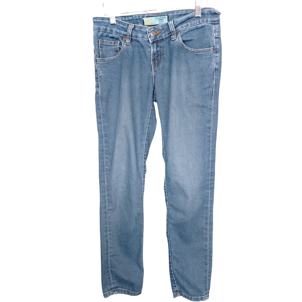 Lois Made in Spain  Light Blue Straight Leg Jeans size 28” waist EUC
